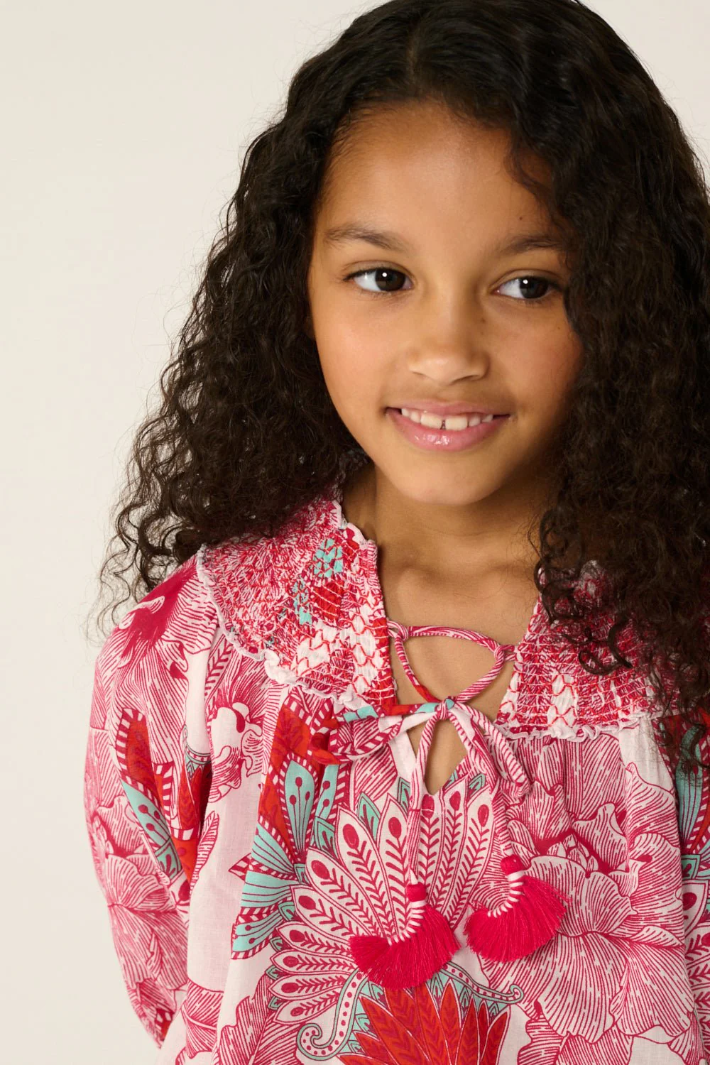 Blouse Ysee for girls - Pink Padang - Image 3