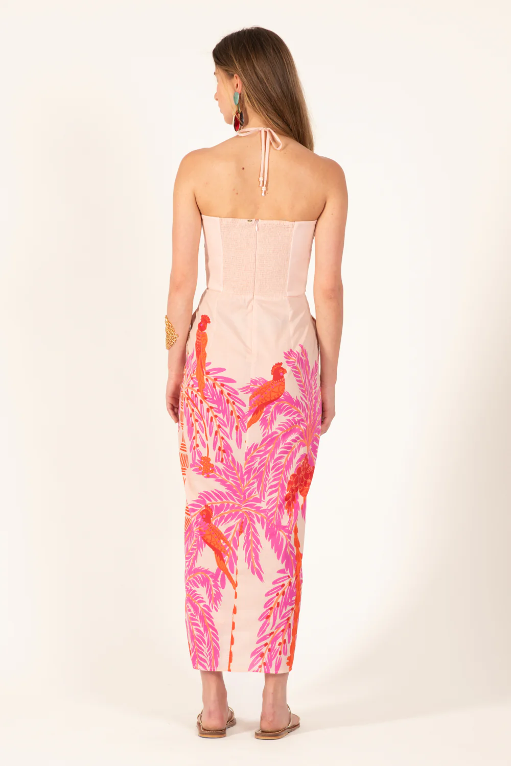 Long Dress Collina - Pink Palmrott - Image 6