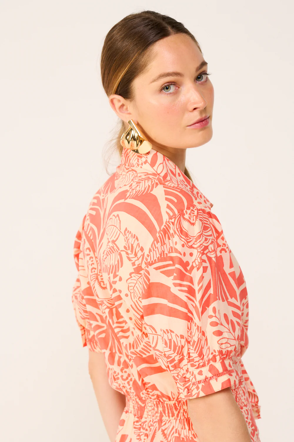 Long Dress Eren - Orange Toucan - Image 3