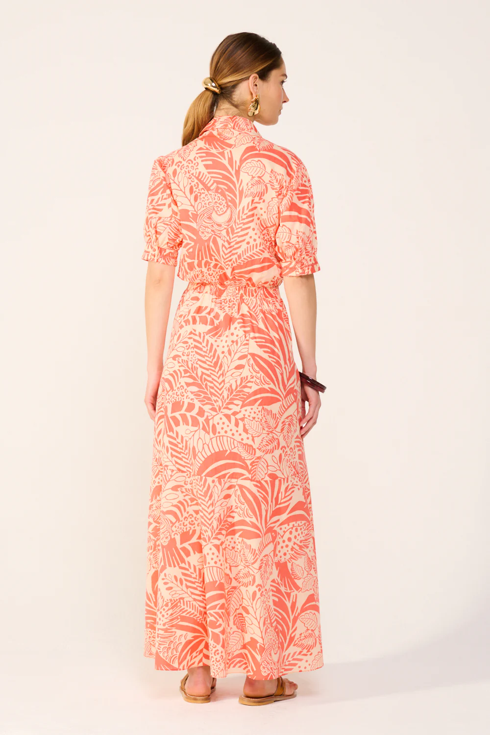 Long Dress Eren - Orange Toucan - Image 5