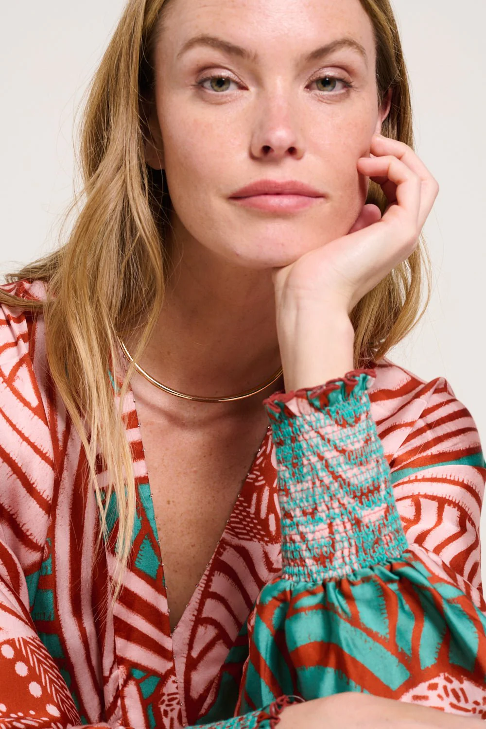 Long Dress Kristen - Brick Japonism - Image 5