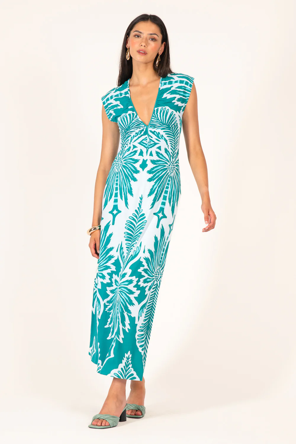 Long Dress Nova - Mint Cartagena - Image 5