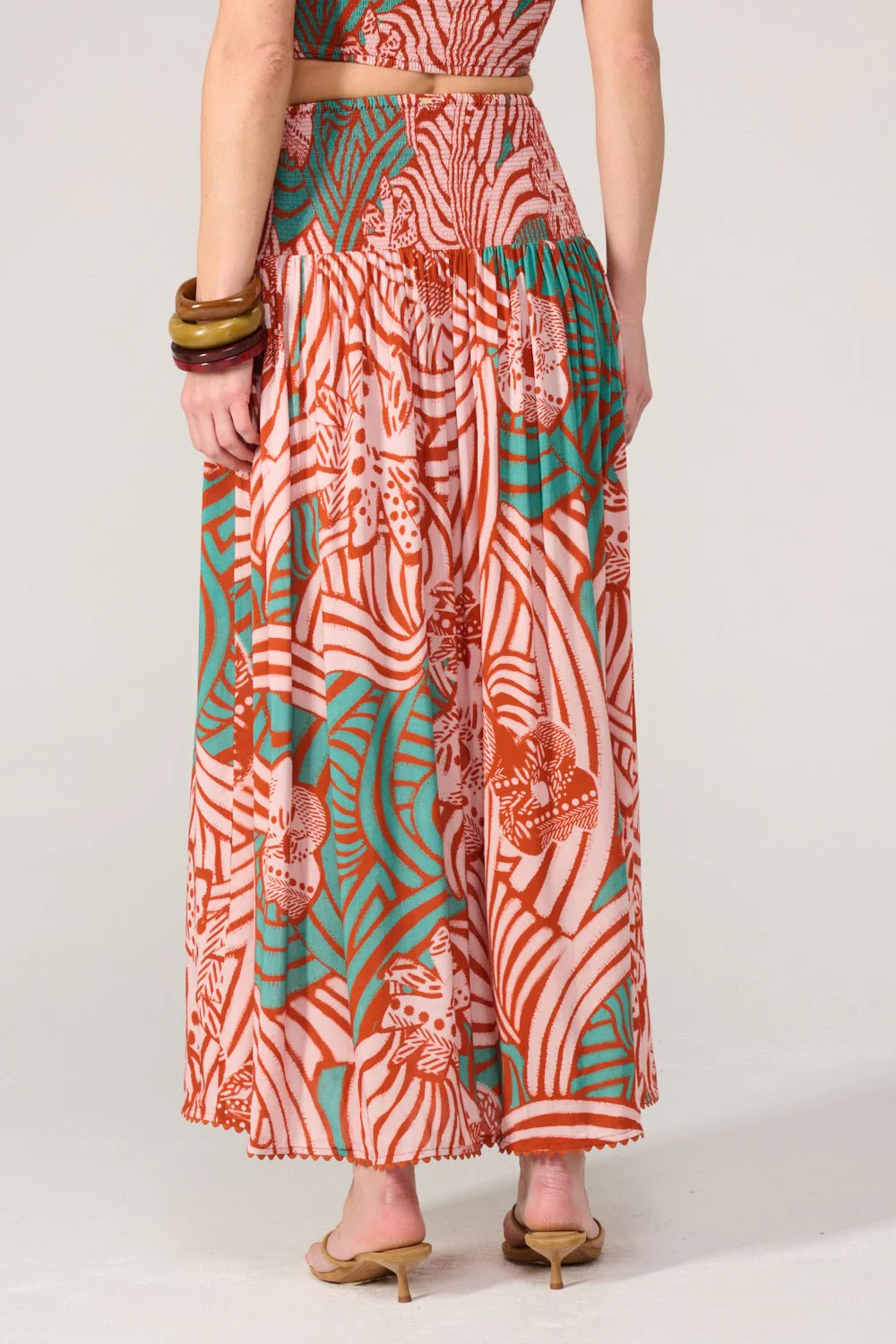 Long Skirt Carla - Brick Japonism - Image 5