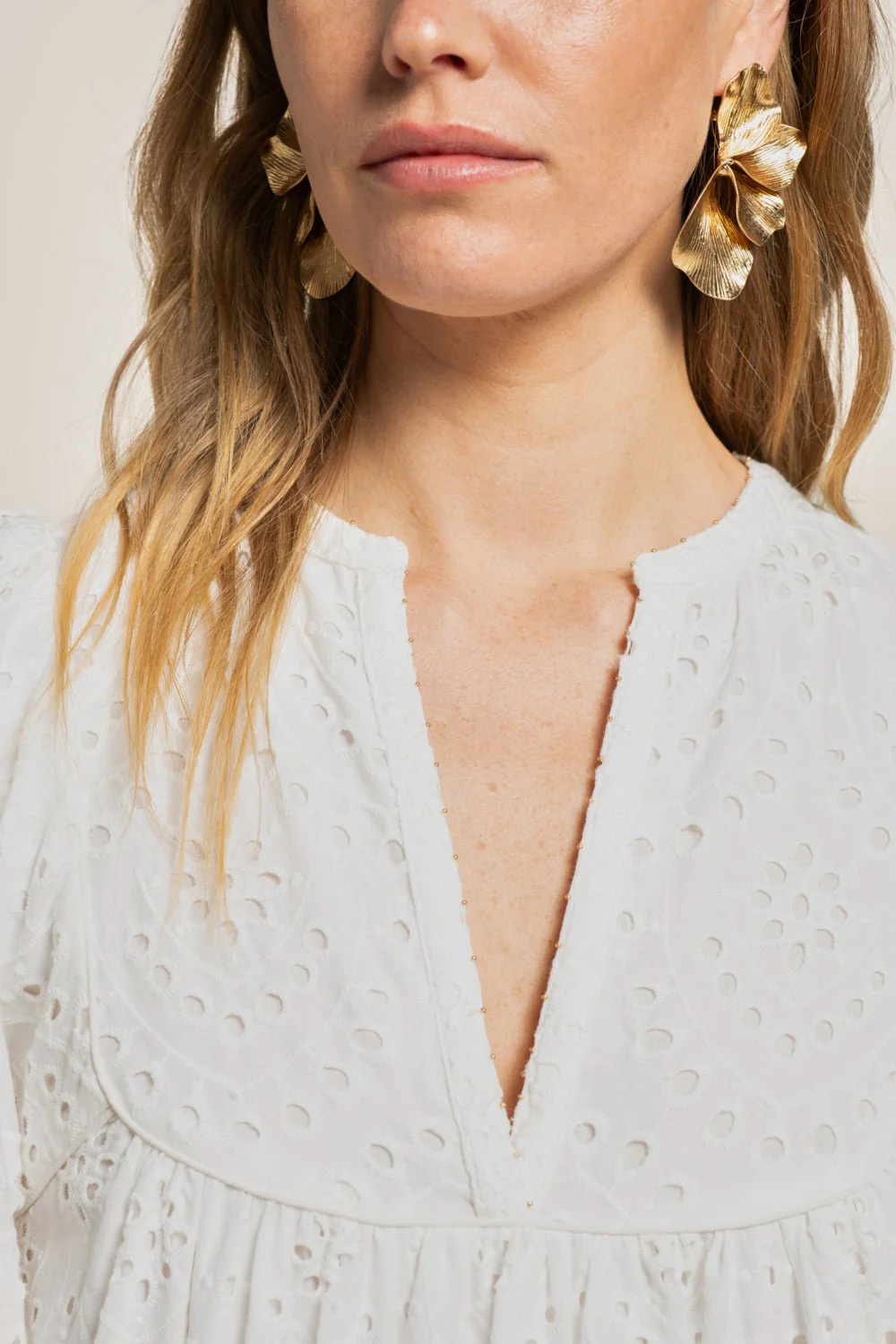 Mini Dress Cruz - Natural White - Image 3