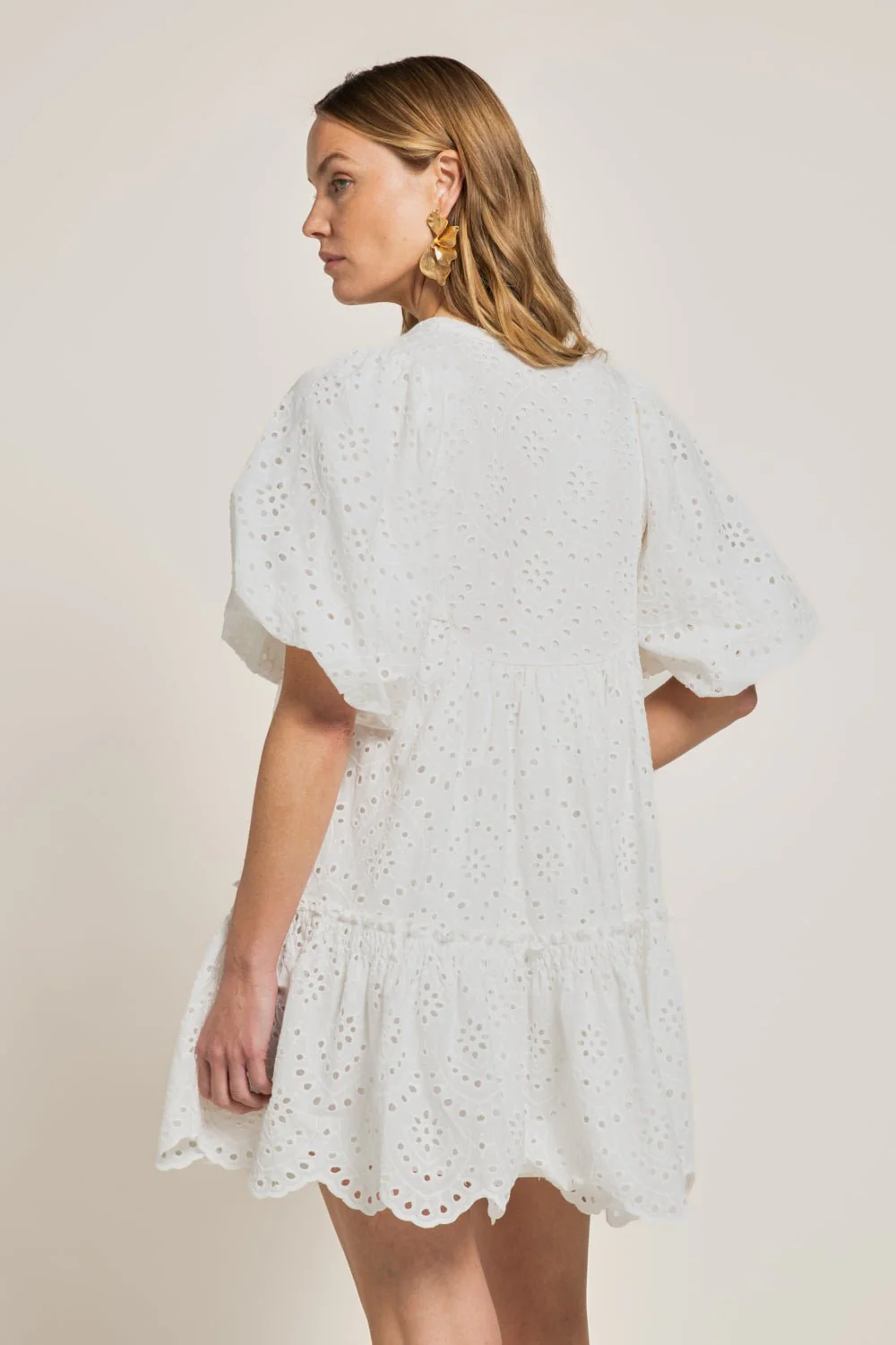 Mini Dress Cruz - Natural White - Image 5