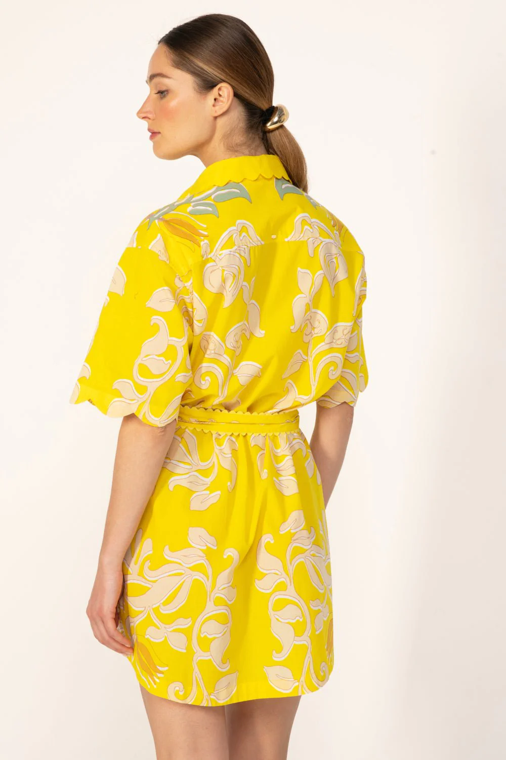 Mini Dress Wes - Yellow Ritual - Image 6
