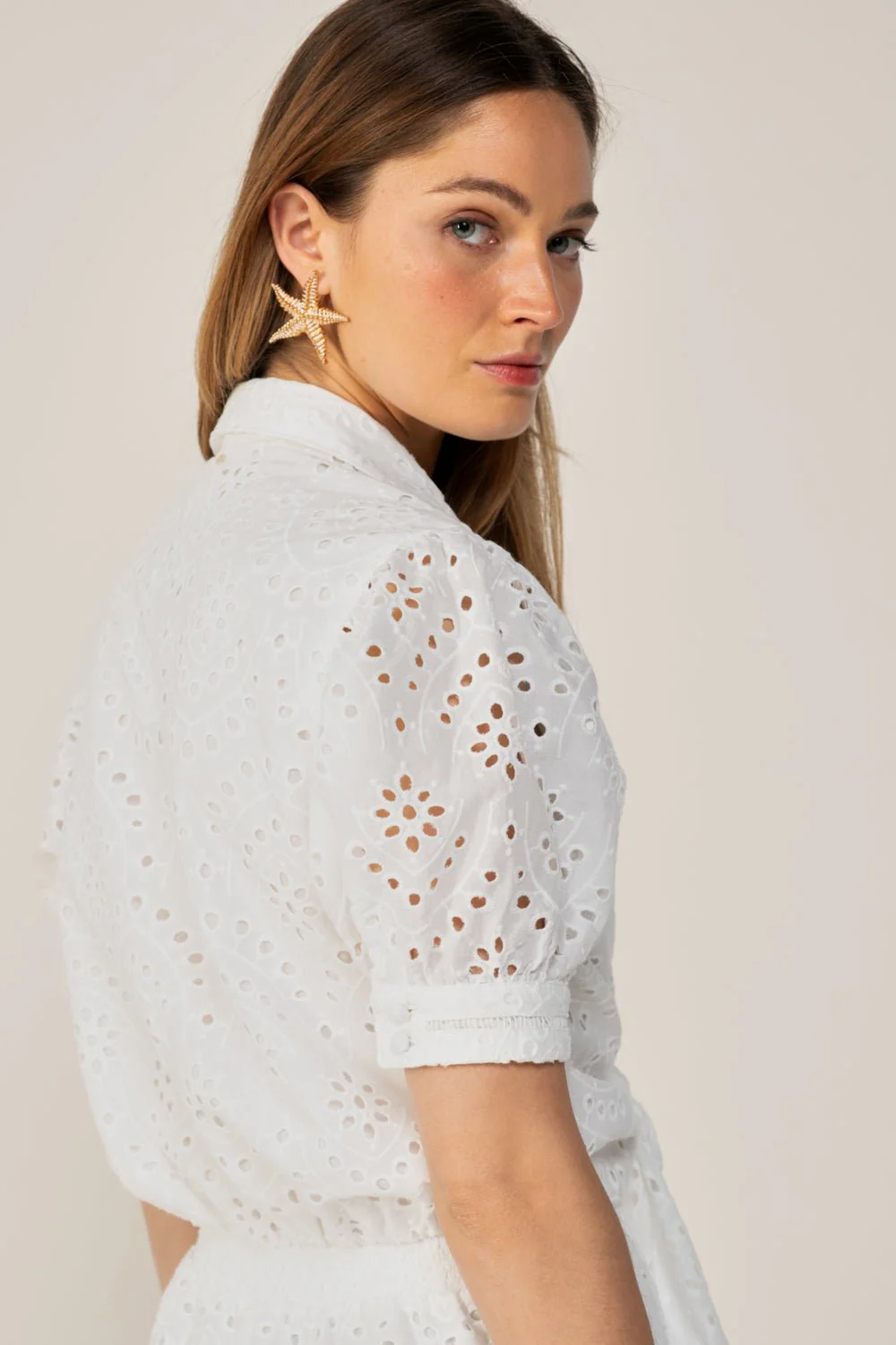 Short Jumpsuit Livia - Natural White - Image 7