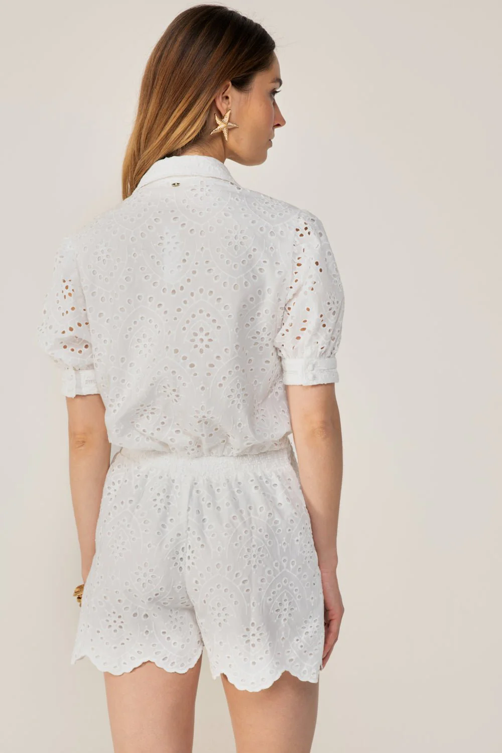 Short Jumpsuit Livia - Natural White - Image 8