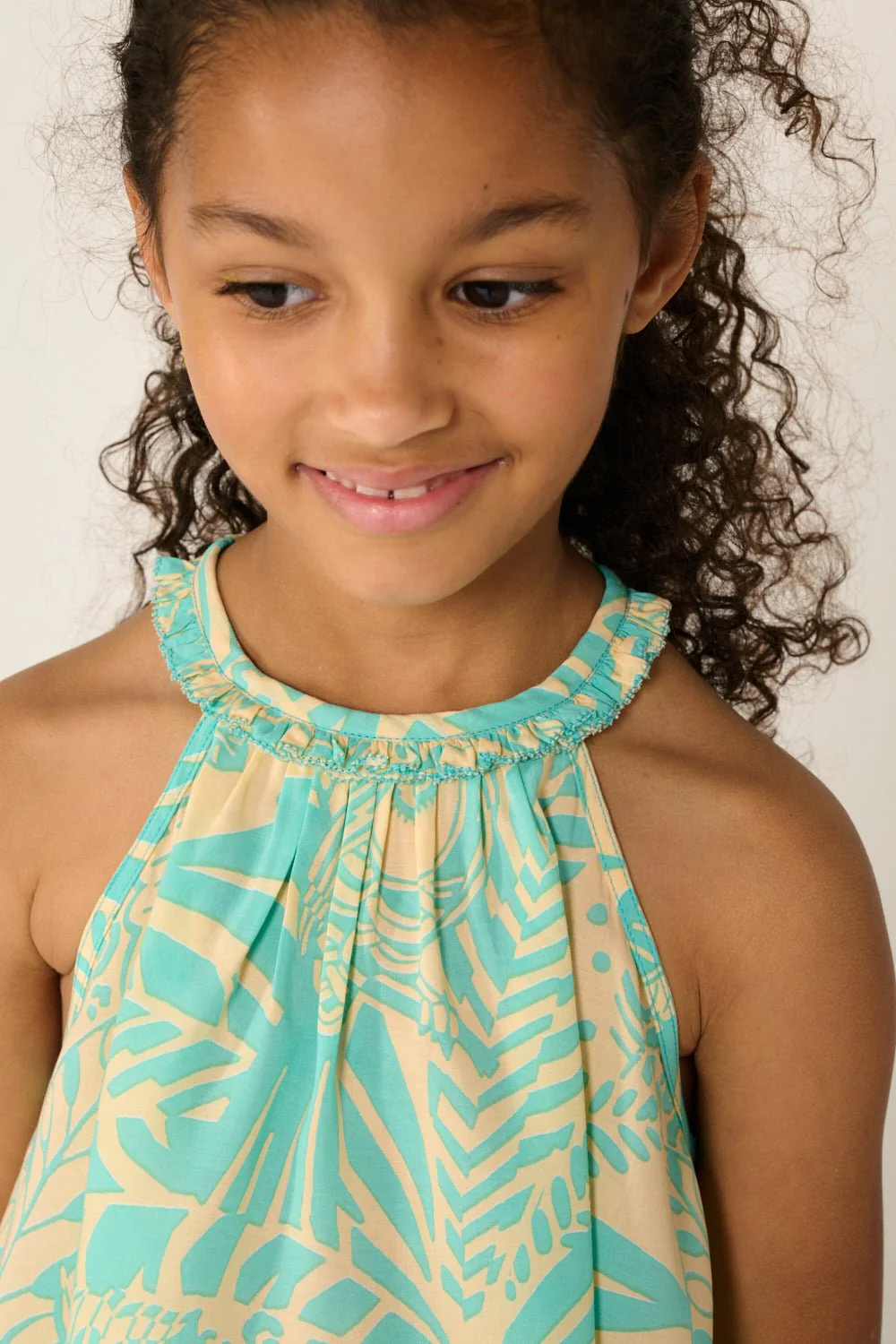 Top Cleo for girls - Aqua Toucan - Image 3