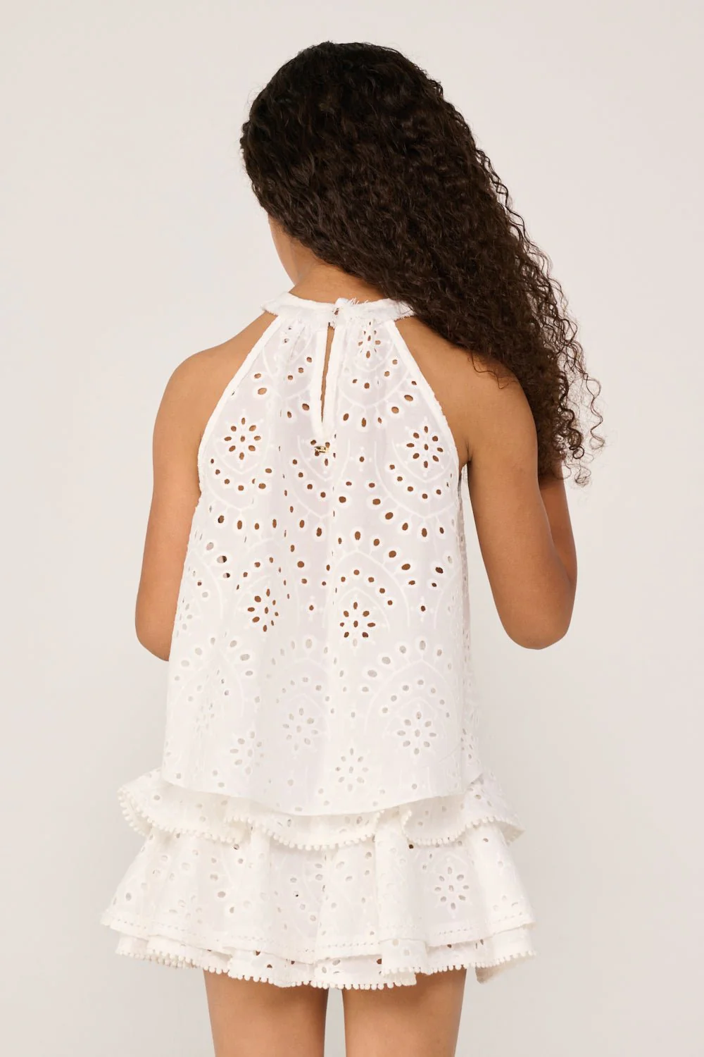 Top Cleo for girls - Natural White - Image 5