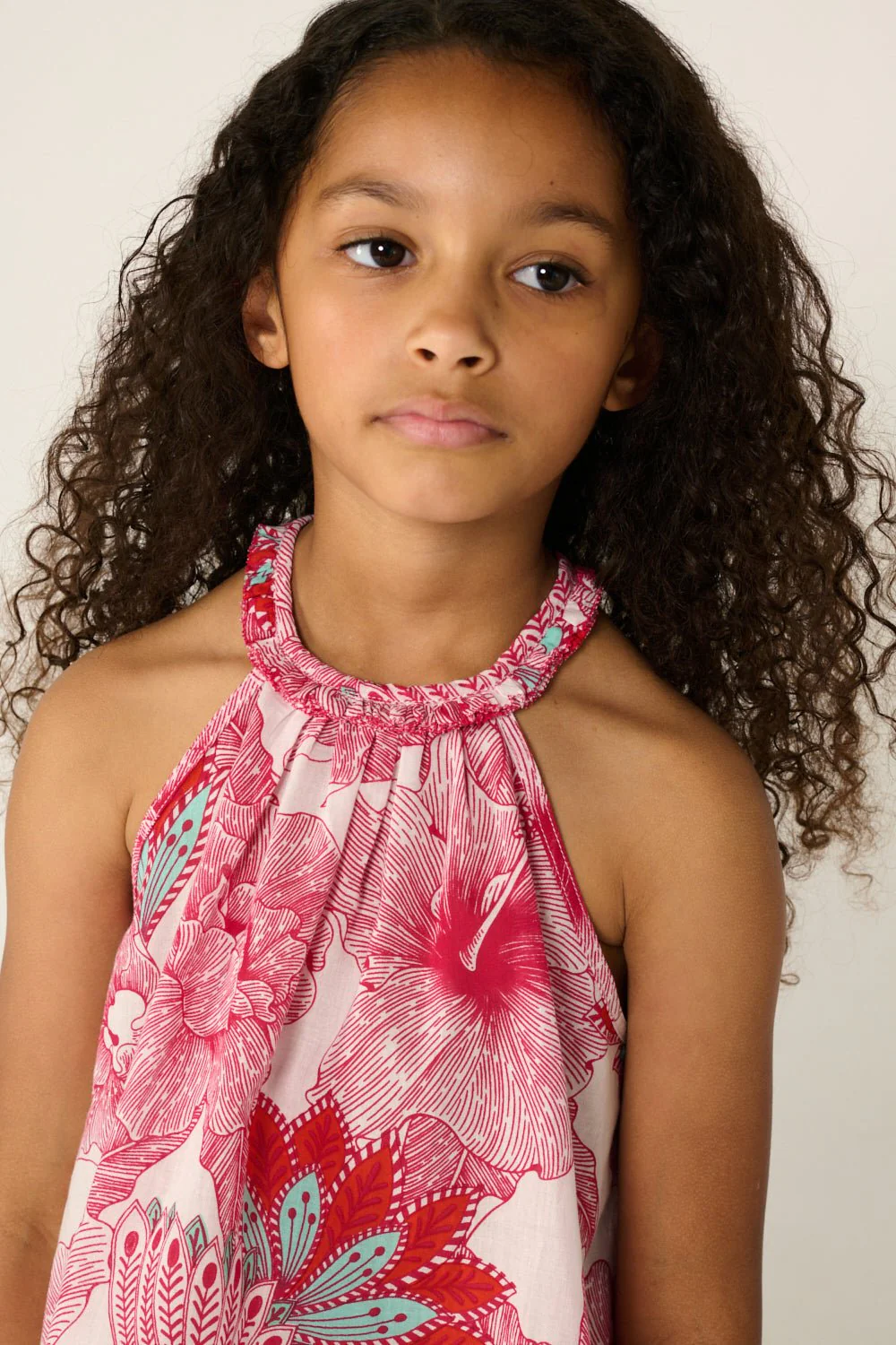 Top Cleo for girls - Pink Padang - Image 3