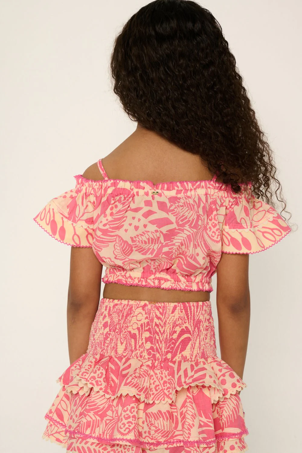Top Donna for girls - Pink Toucan - Image 4